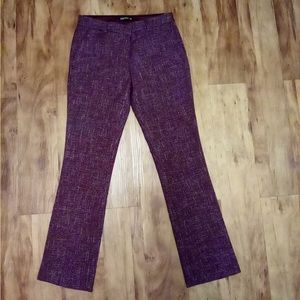 Express Columnist Barely Bootcut Slacks size 8